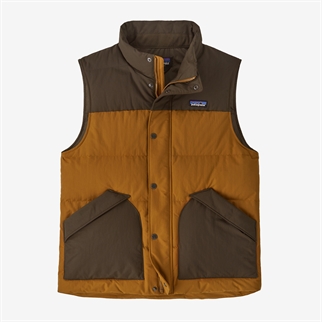 Patagonia Men\'s Downdrift Vest Shelter Brown